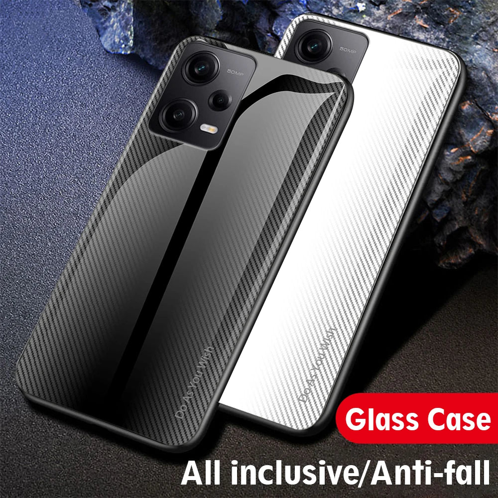 Gradient Glass Case for Xiaomi Redmi Note Series