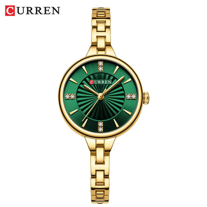 CURREN 9097 Women's Stainless Steel Quartz Fashion Watch