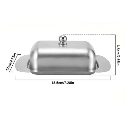 Stainless Steel Butter Dish Container
