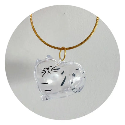 Pet Hair Memorial Keepsake Keychain