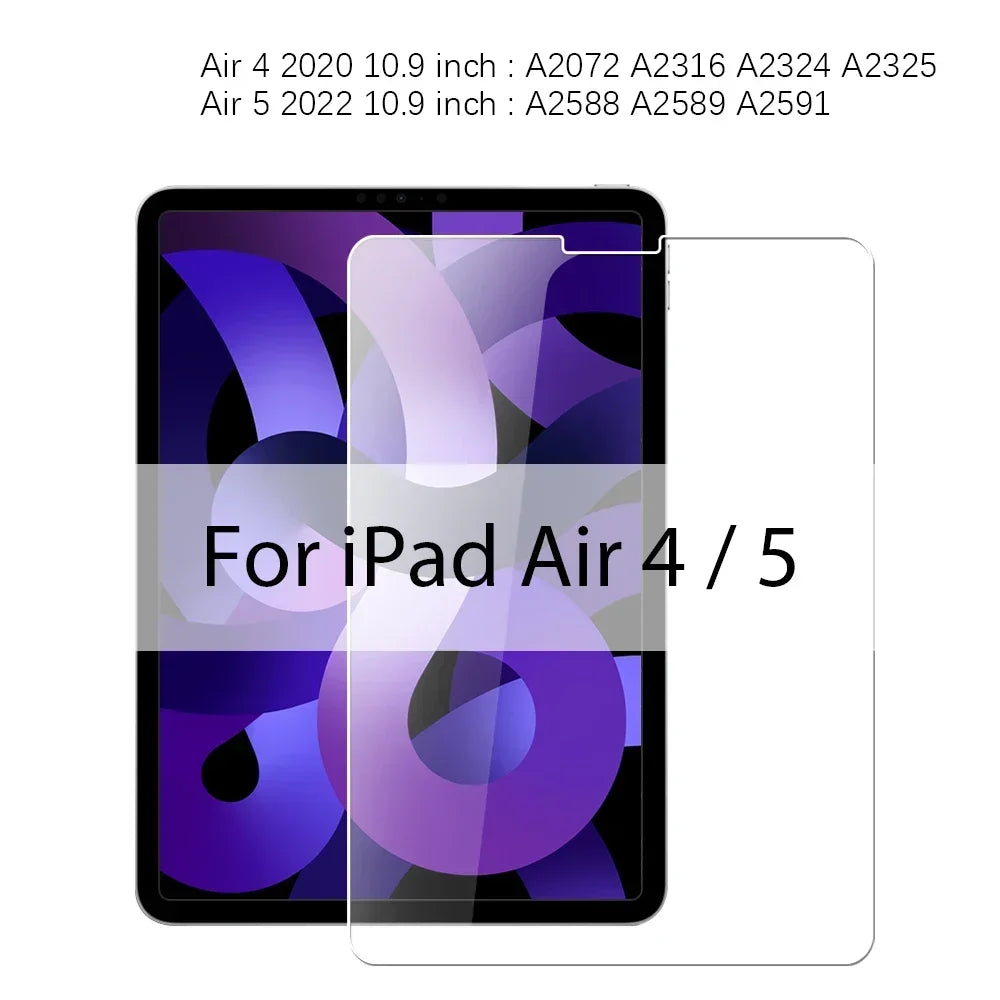 iPad Tempered Glass Screen Protector Set