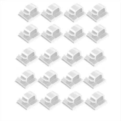 Adhesive Cable Holder Clips – Self-Stick Wire Management Organisers