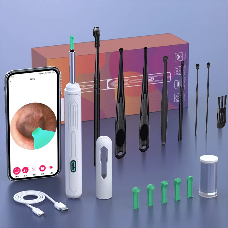NATFIRE NK3 Pro HD Wireless Ear Cleaner with Camera
