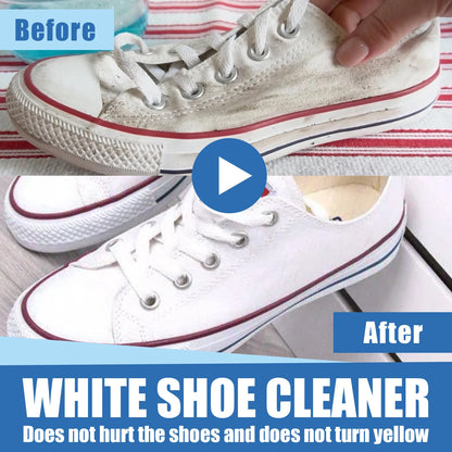 No-Rinse Shoe Cleaning Cream for Sports, Canvas & Synthetic Leather Shoes