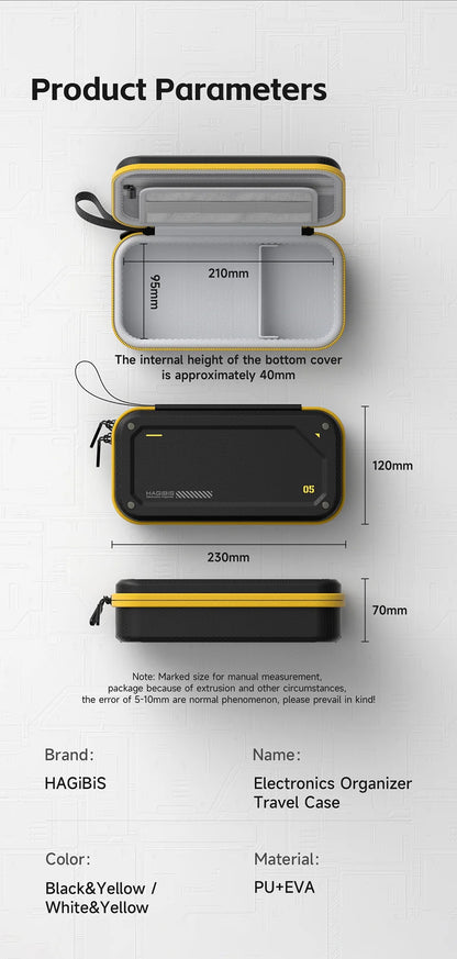 Hagibis Electronics Travel Organizer Case
