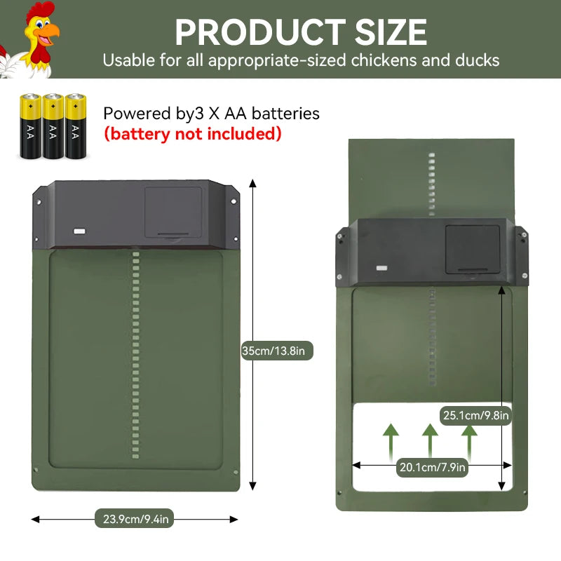 Automatic Chicken Coop Door Opener