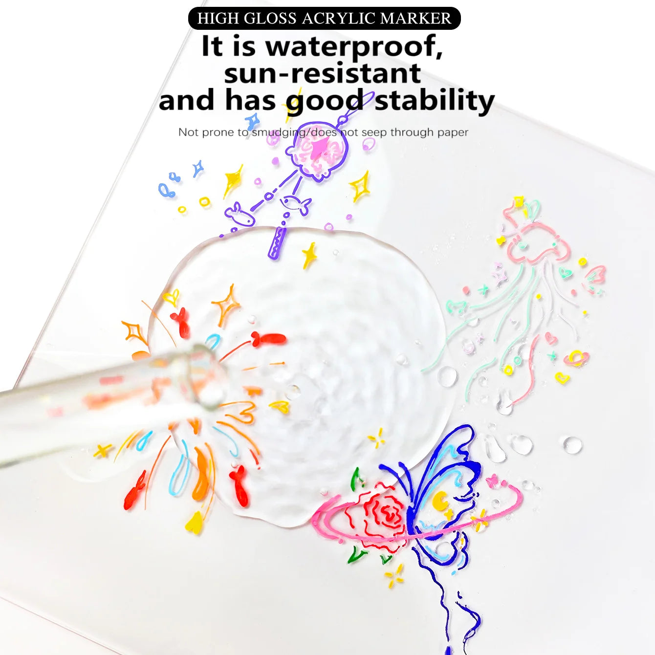High Gloss Acrylic Paint Markers