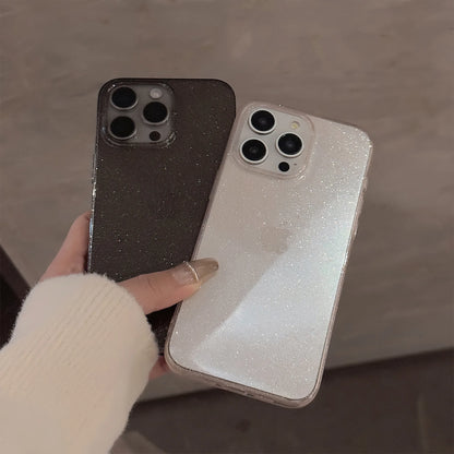 Glitter Clear iPhone Case