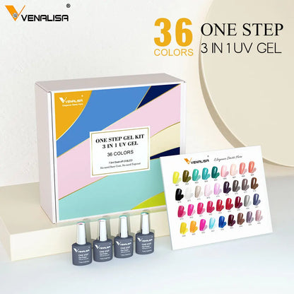 60 Colors UV LED Gel Nail Polish Kit
