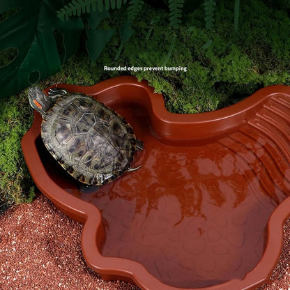 Reptile Bathing Pool with Ramp