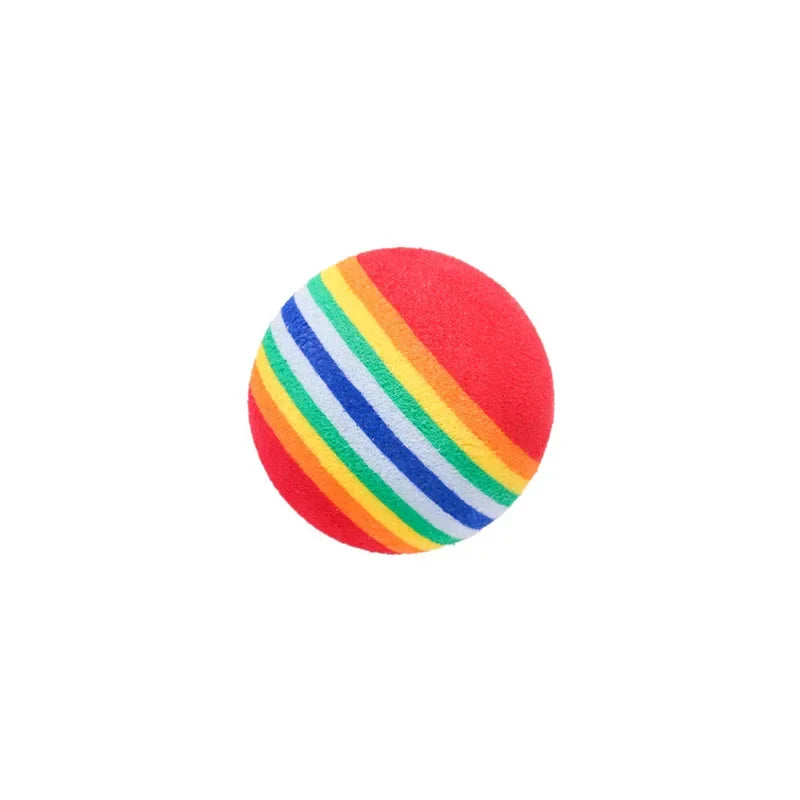 Rainbow EVA Pet Toy Balls