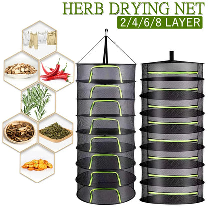 Hanging Mesh Herb & Flower Drying Net
