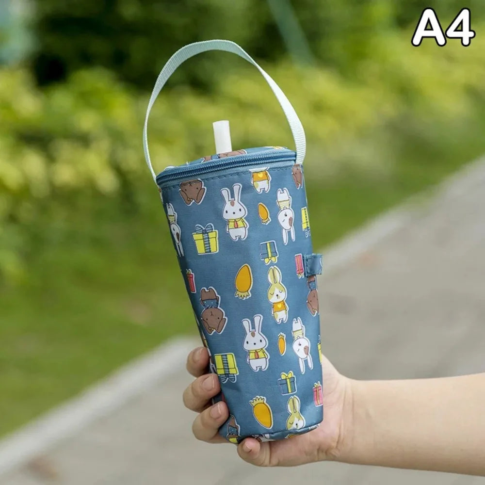 Insulated Drink Carrier Tote Bag