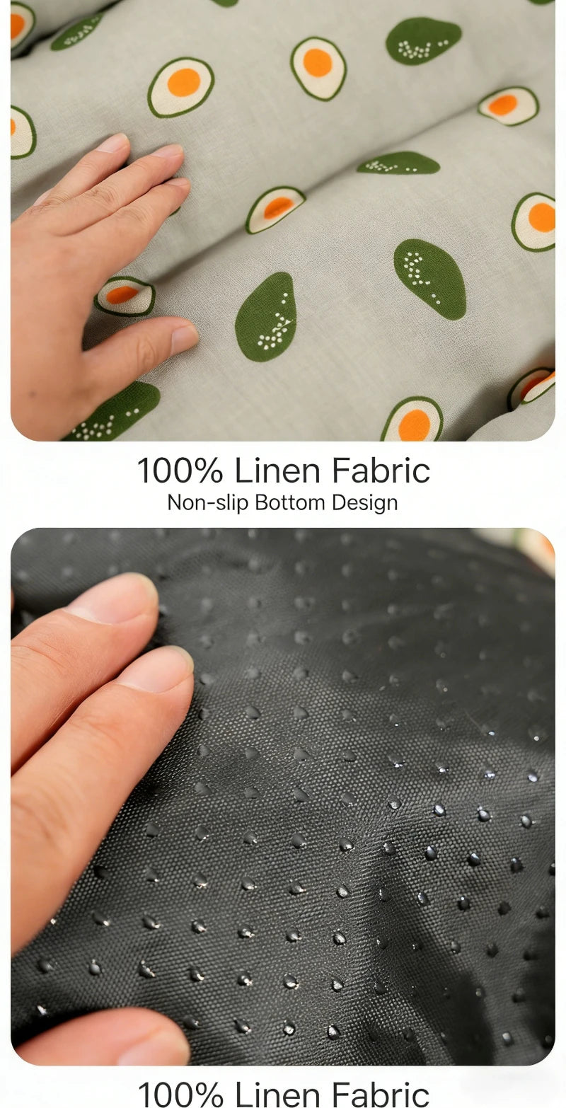 Linen Cooling Pet Sofa Bed