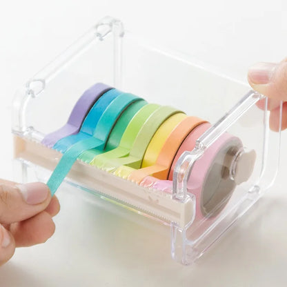 Transparent Washi Tape Cutter & Dispenser