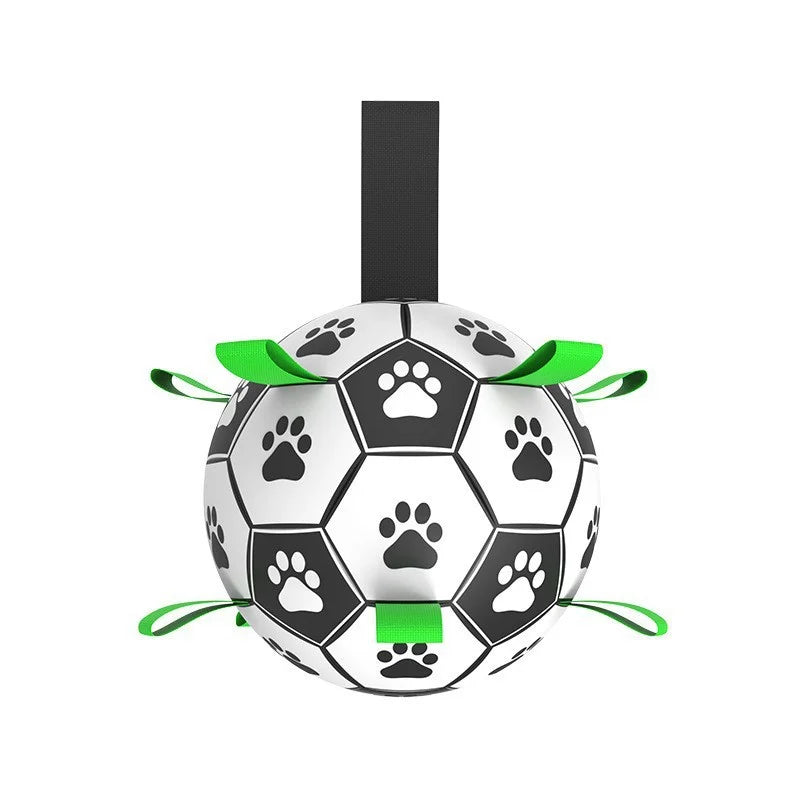 Dog Soccer Ball with Straps