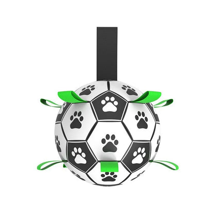 Dog Soccer Ball with Straps