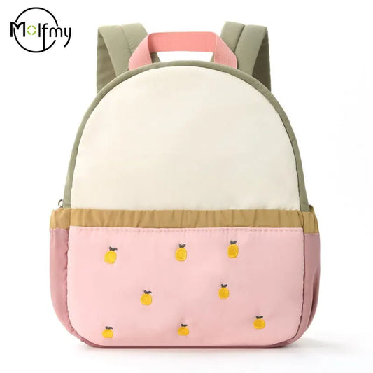 Apple Pattern Kids Preschool Backpack