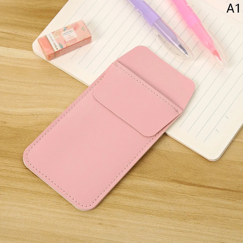 PU Leather Pocket Pen Holder Pouch
