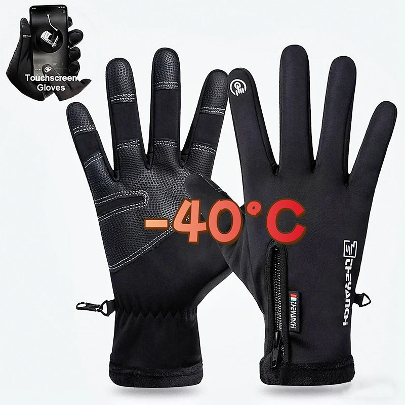 Waterproof Thermal Touchscreen Winter Gloves