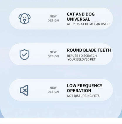 Rechargeable Waterproof Paw, Face & Ear Hair Trimmer