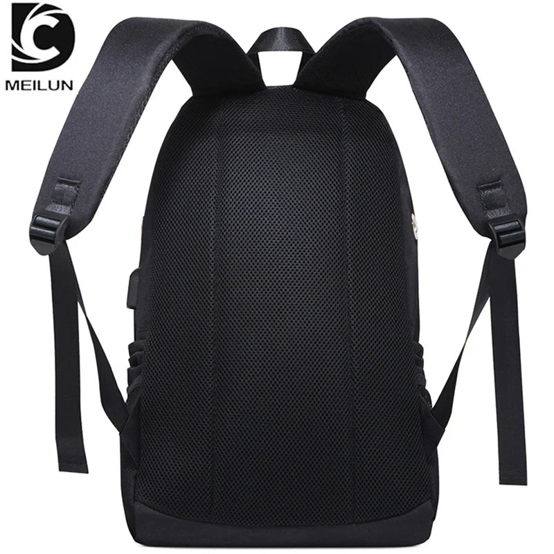 USB Charging Shark Laptop Backpack