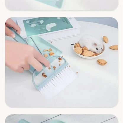 Mini Pet Cleaning Dustpan & Brush Set