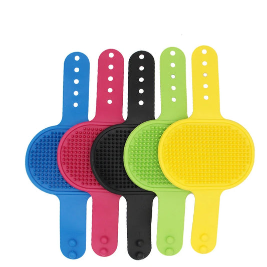 Soft Silicone Pet Bath & Grooming Brush