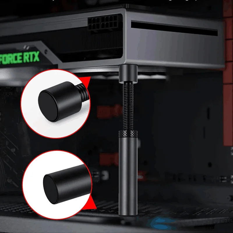 Magnetic GPU Support Bracket