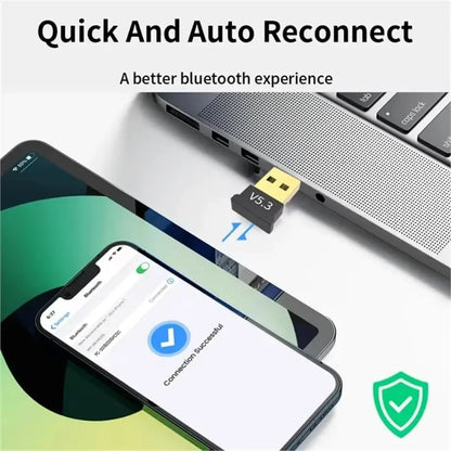 USB Bluetooth 5.3 Adapter for Windows PC