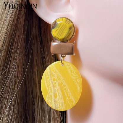 Big Drop Earrings
