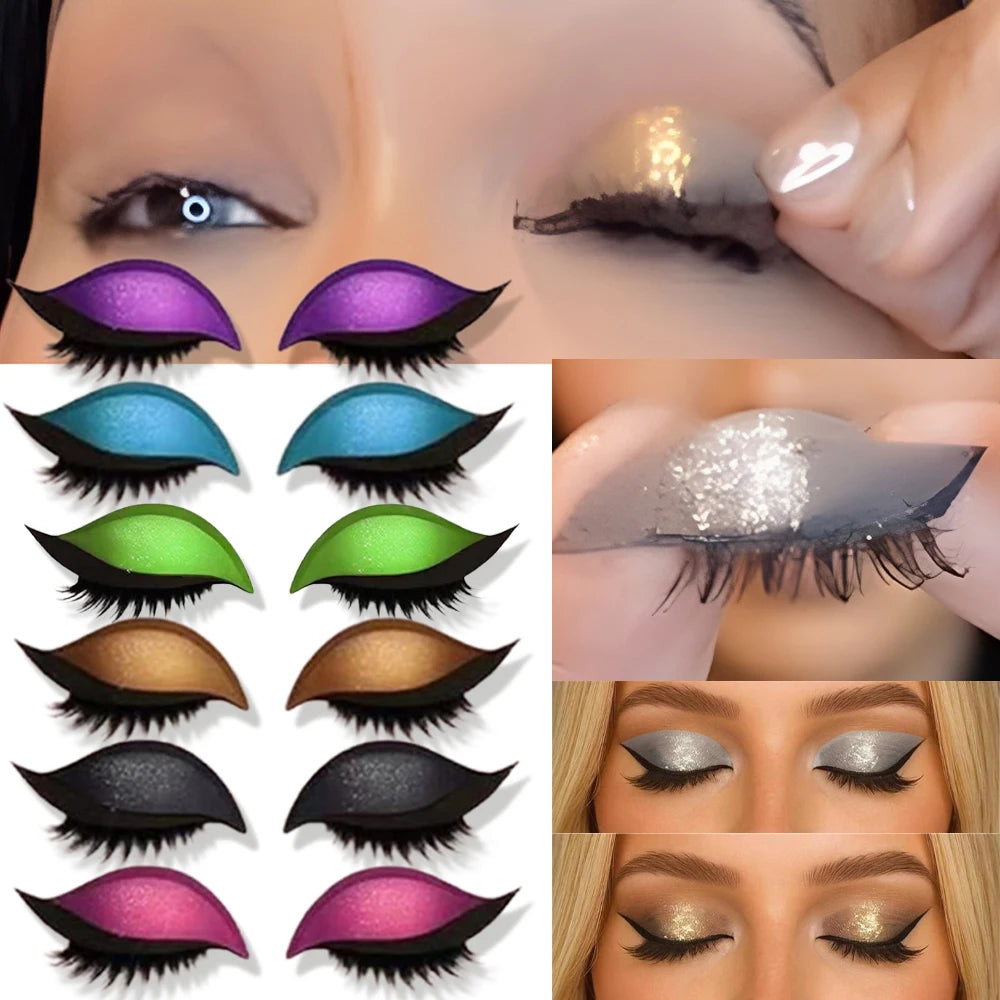 Reusable 2-in-1 Eyeshadow Eyelash Patch