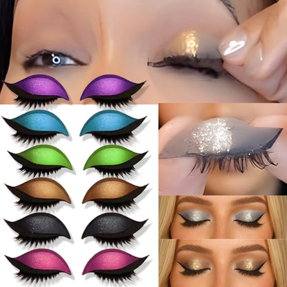 Reusable 2-in-1 Eyeshadow Eyelash Patch