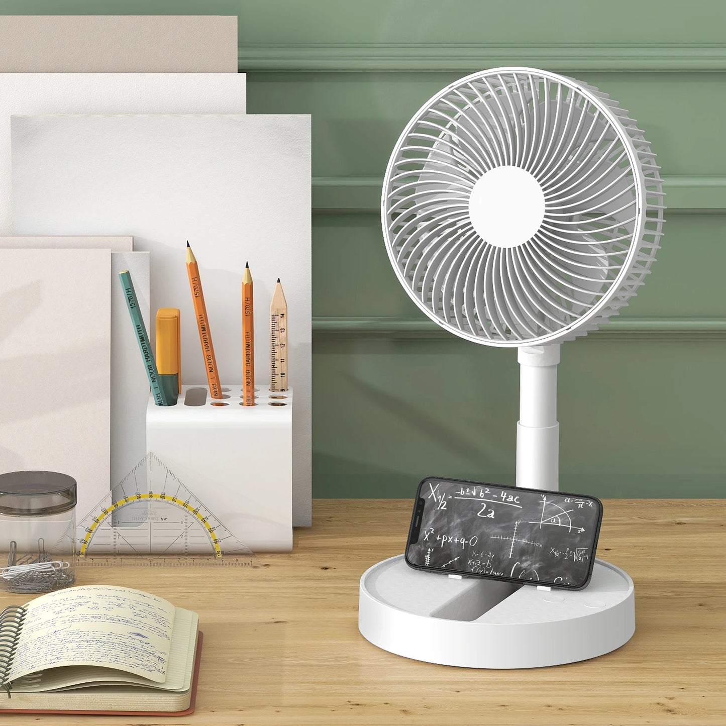 USB Foldable Mini Desk Fan