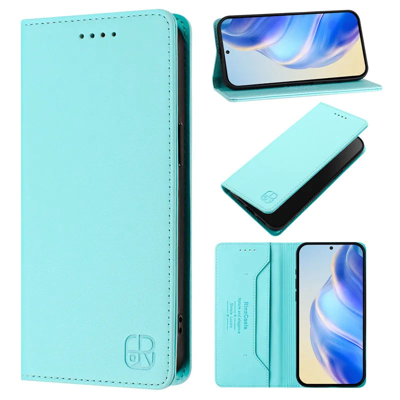 Luxury Wallet Flip Case for Vivo Smartphones