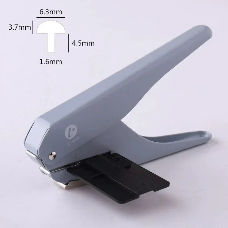 Fromthenon 4-Hole Mushroom Hole Punch for Discbound Notebooks