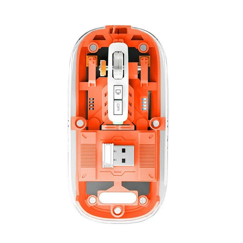 Transparent Wireless Rechargeable Mouse