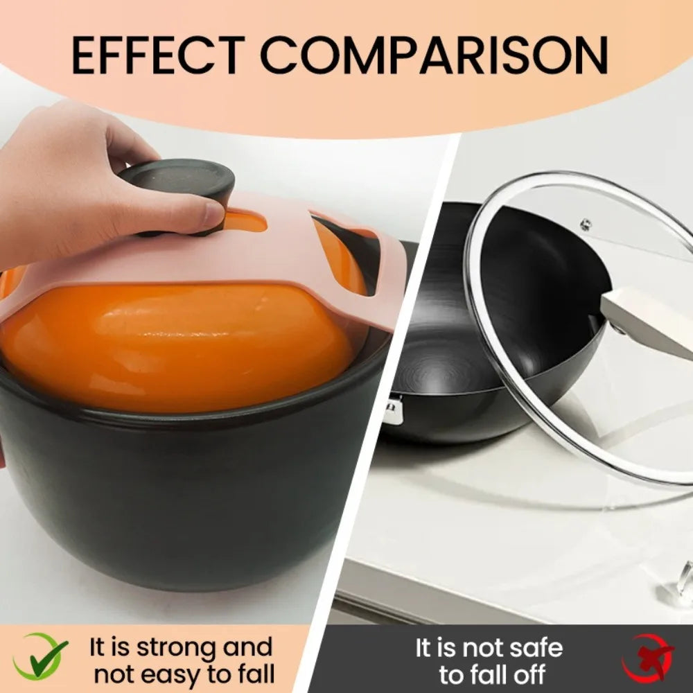 Silicone Pot Lid Securing Strap