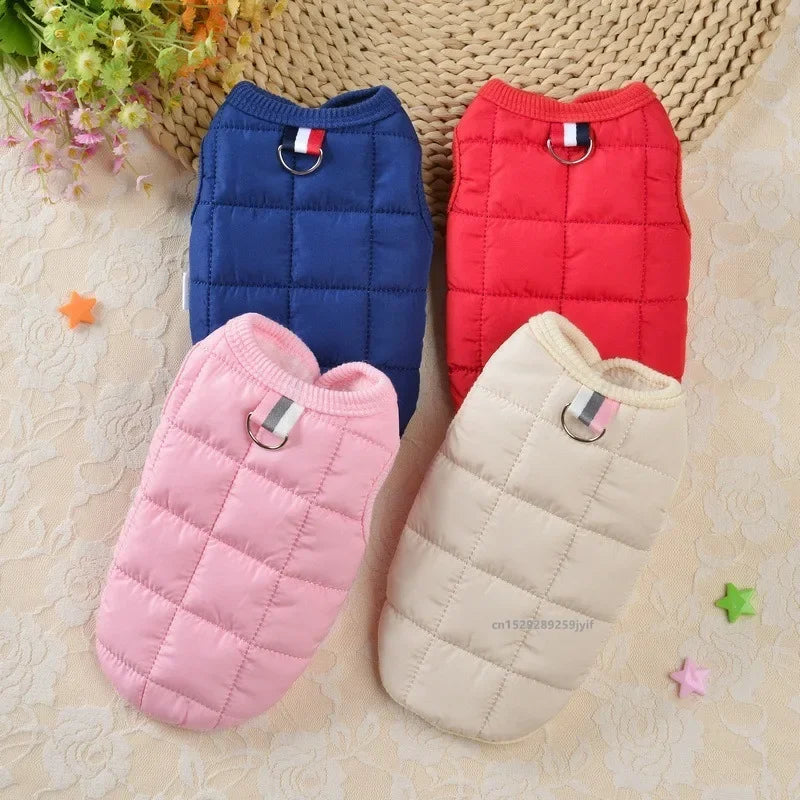 Winter Warm Dog Coat – Windproof Padded Pet Jacket