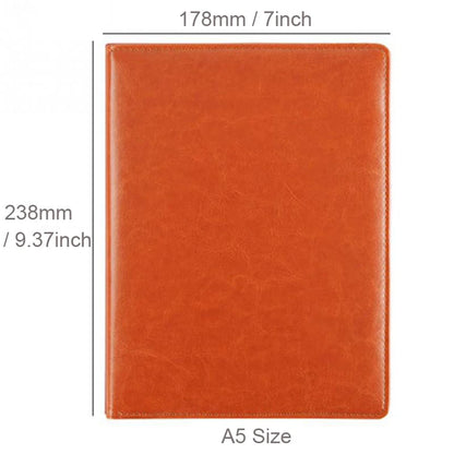 A5/B5 Executive Leather Padfolio Clipboard