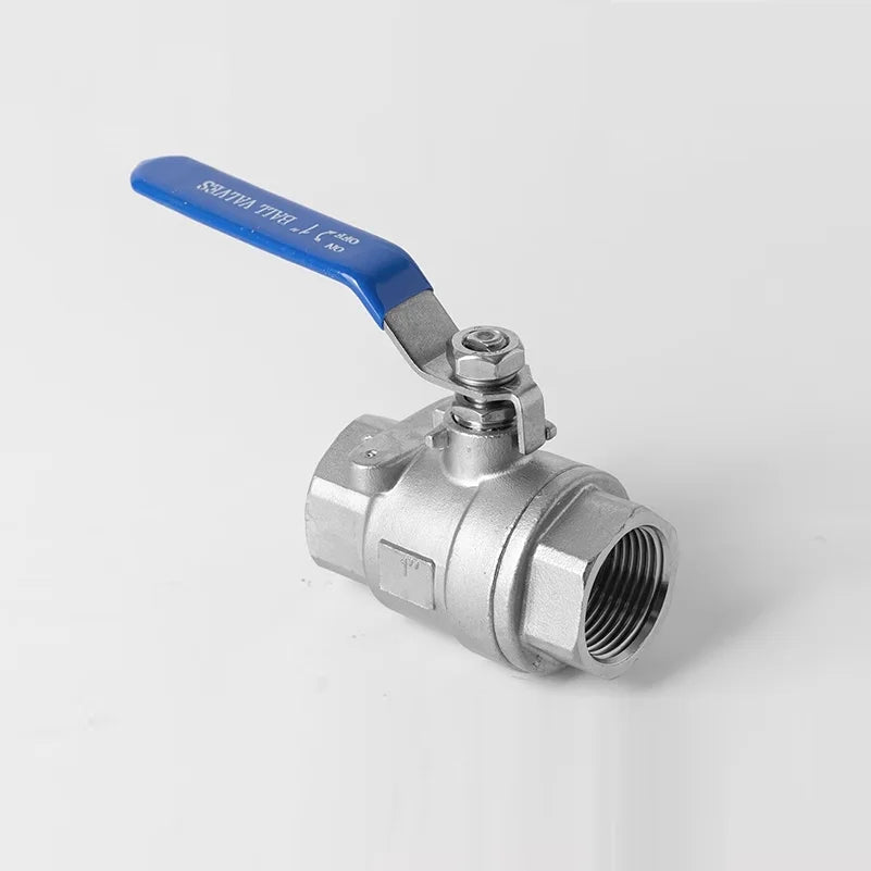 Heavy Duty Stainless Steel Two-Piece Ball Valve