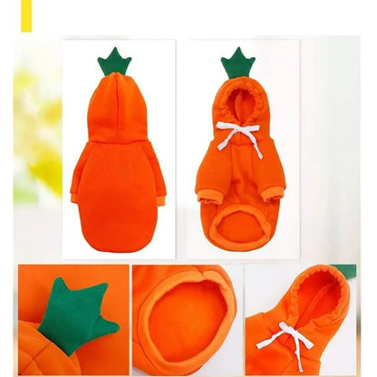 Cute Fruit Pet Hoodie Costume