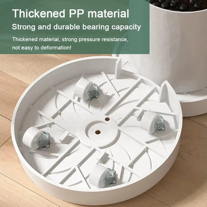 Heavy-Duty Plant Caddy with Hidden Wheels