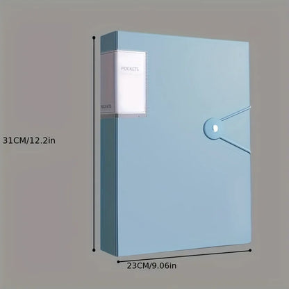 Large Capacity A4 Waterproof Document Folder