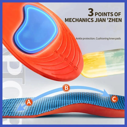 Air Shock Absorbing Orthopedic Insoles