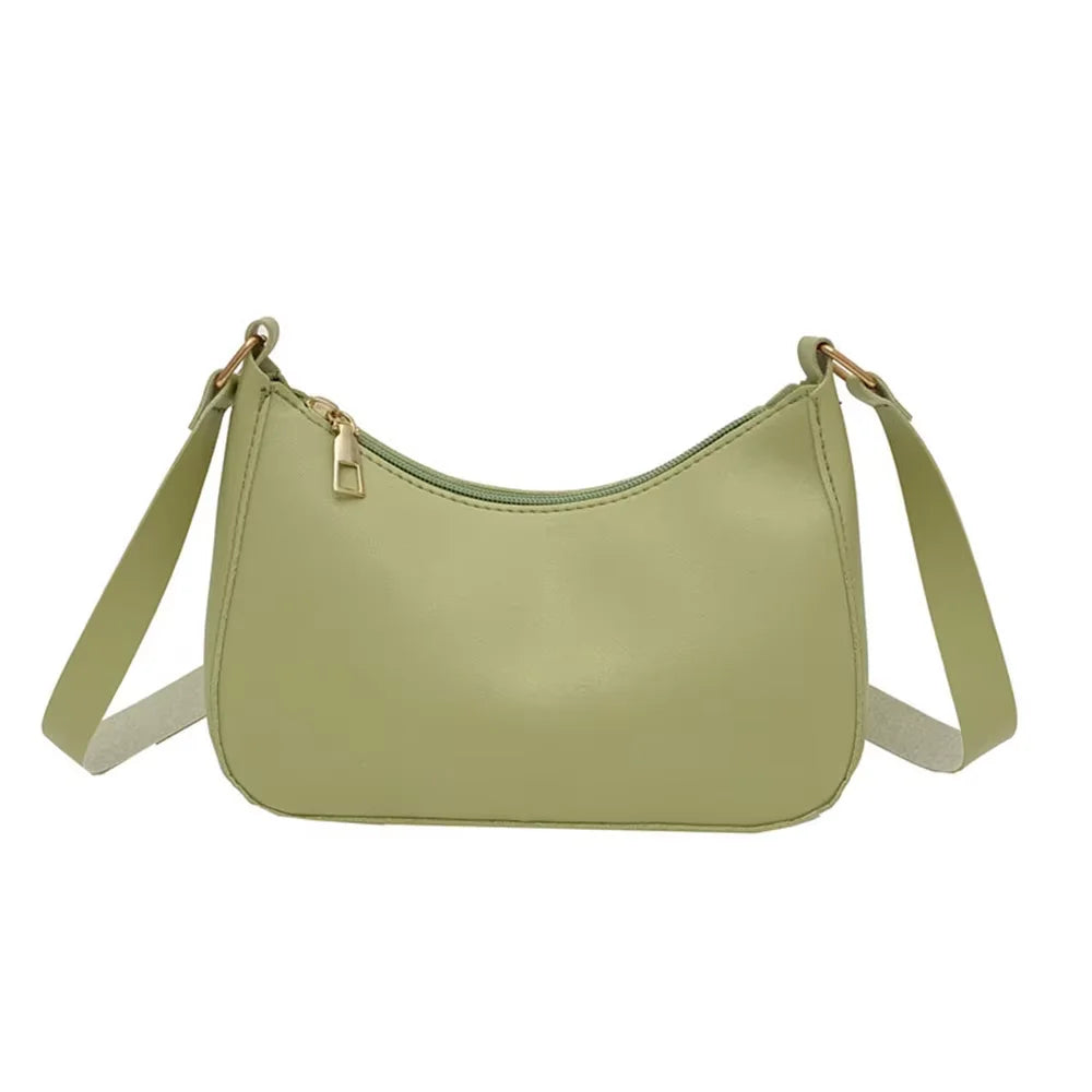 Women’s Minimalist Crescent Crossbody Handbag