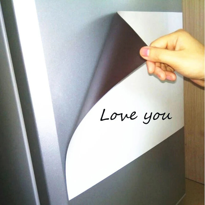 A4 Magnetic Dry Erase Whiteboard for Refrigerator