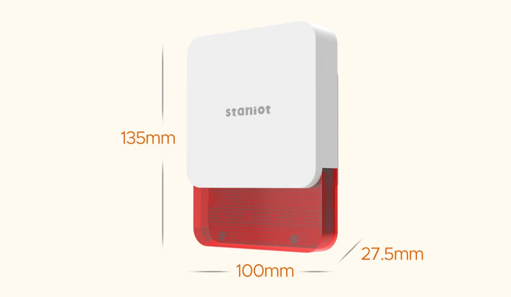 Staniot Wireless Indoor Alarm Siren