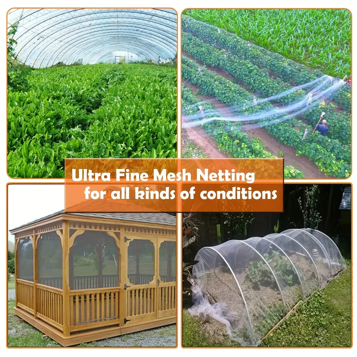 Fiberglass Greenhouse Hoop Support Kit