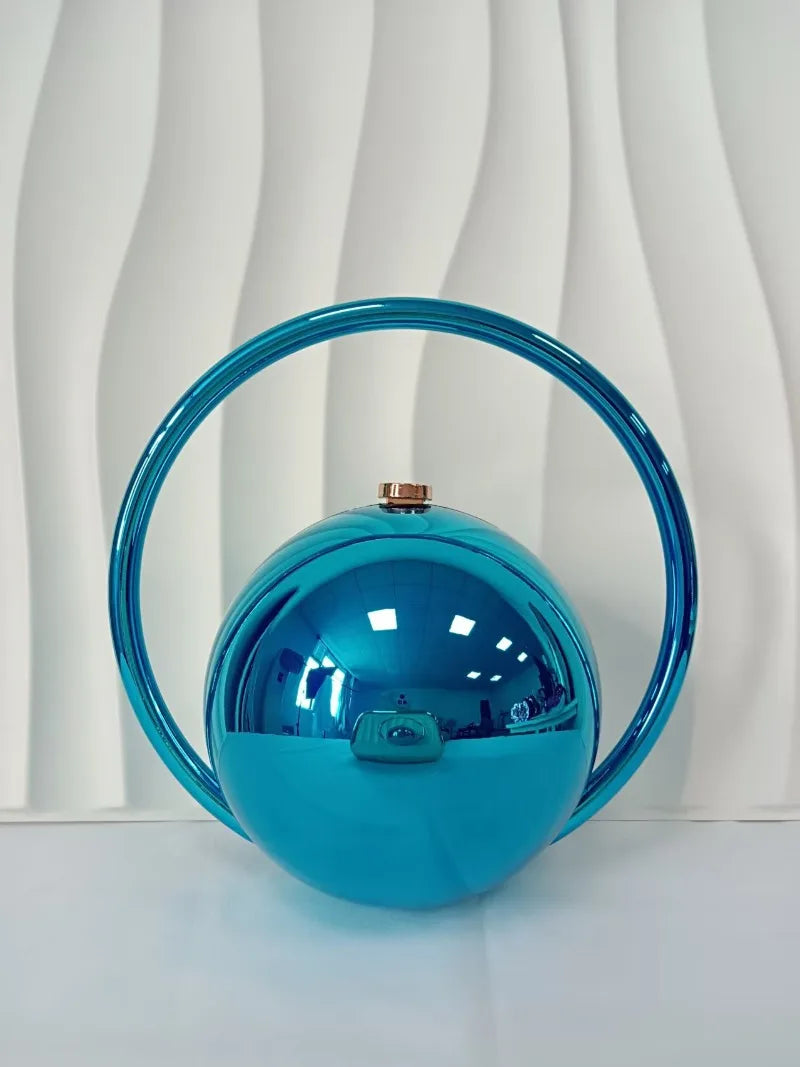 Marble Sphere Evening Clutch Bag